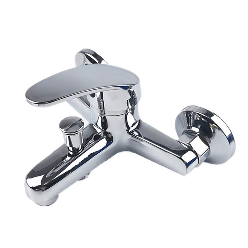 Shower Faucet Hot and Cold Mixing Valve Concealed Bath Shower Bathtub Triple Faucet