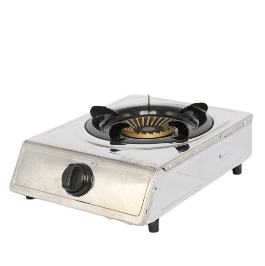 Wholesale Stainless Steel Single-Burner Rotary Flame Liquefied Countertop Gas Stove