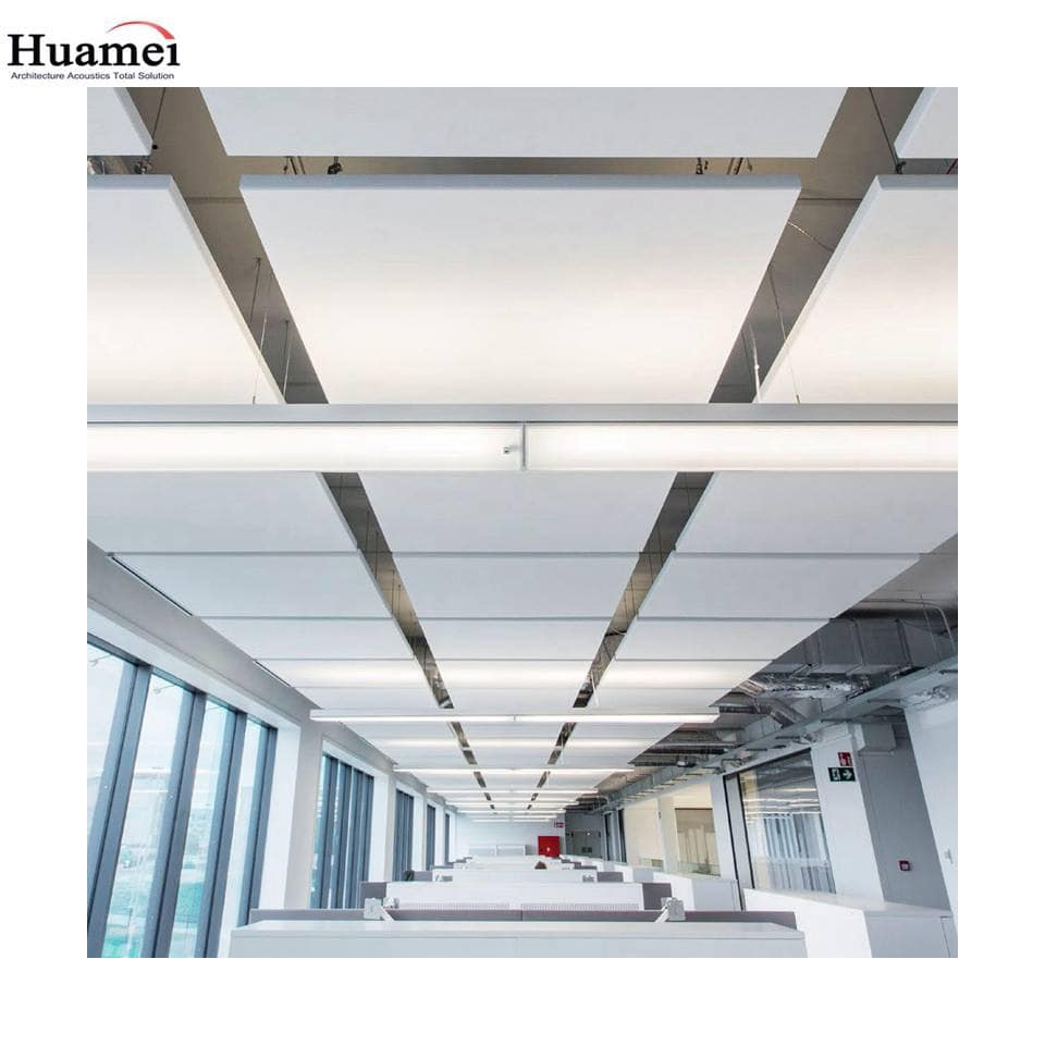 Professional Acoustic Master Greenguard Ceiling Solution with Eco-Friendly Bio-Based Fiberglass Infusion Nrc 0.9 Endorsed