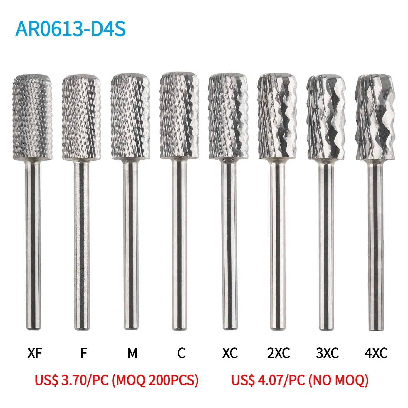 Ar0613-D4s Dust Proof Large Barrel Safety Carbide Nail Drill Bit