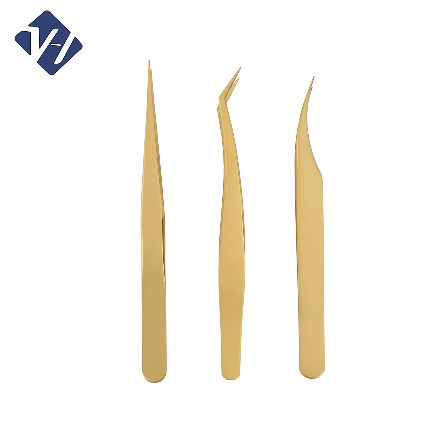 Best Eyelash Tweezers Gold Tweeze Engraved Eyebrow Eyelash Tweezers