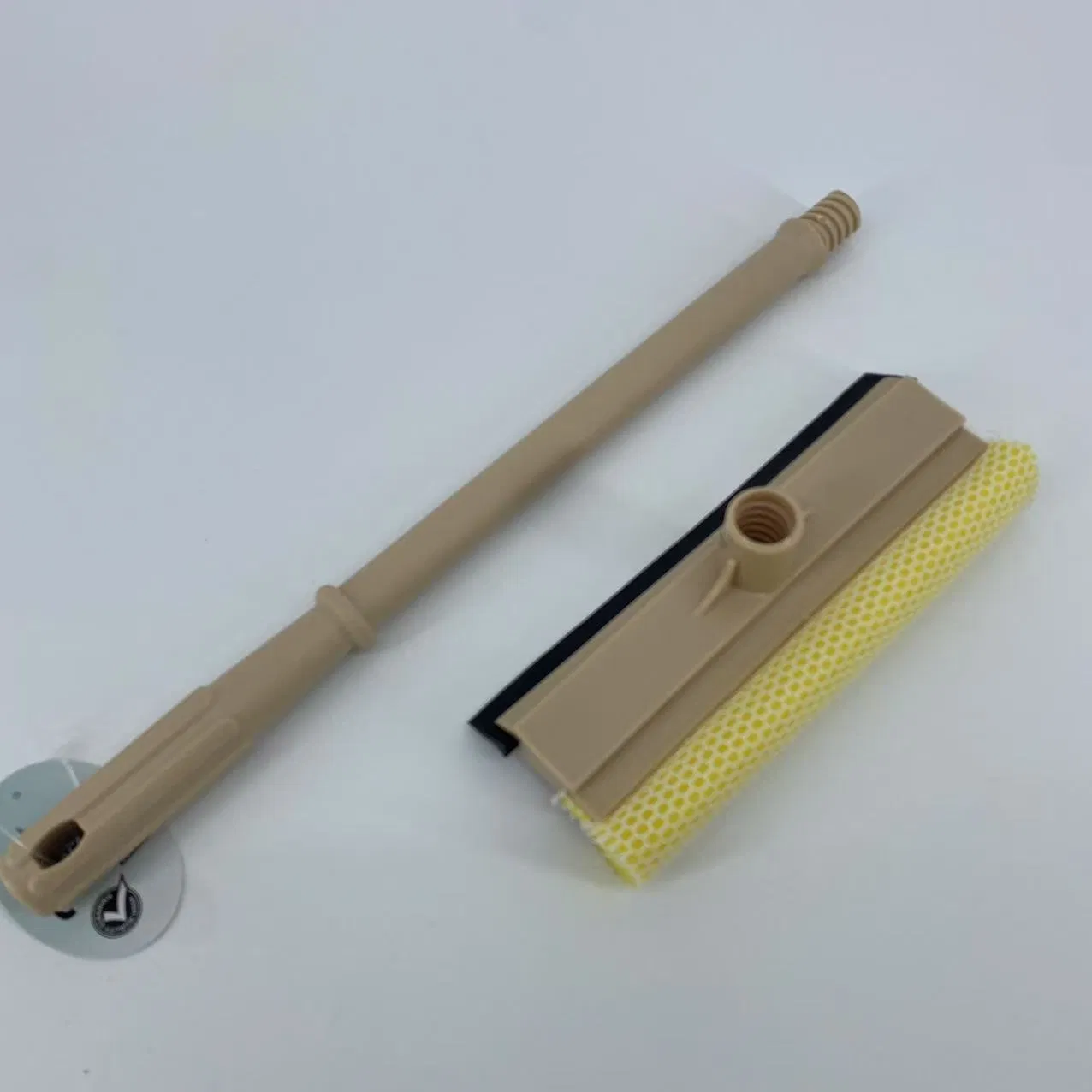 Professional Window Cleaner Tool, 2-in-1 Rotatable Squeegee for Window Cleaning Kit, Window Washing Equipment Kit with Threaded