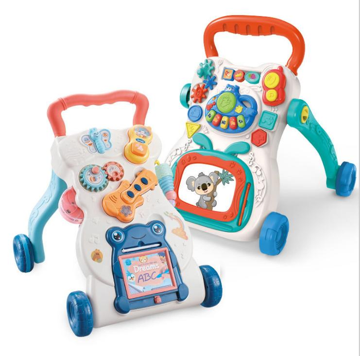 Multifunctional Baby Walker Anti-Rollover Can Gain Weight Stroller Baby Toddler Toy