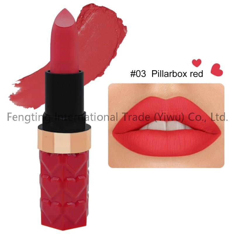 Customized ODM Services Available Hot Selling Fashionable Matte Lip Makeup Non Stick Cup Waterproof Durable Easy to Color Lipsticks