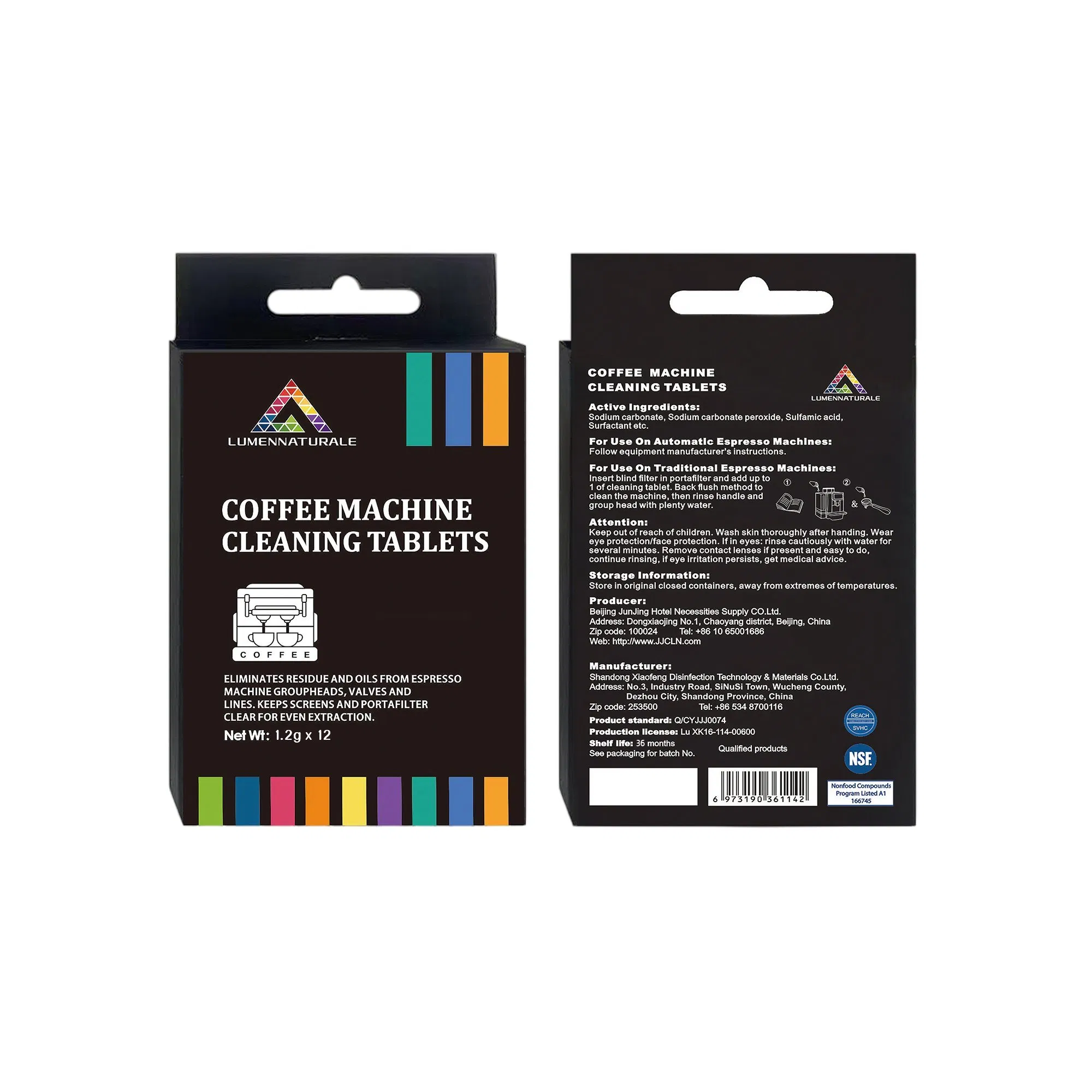 Effective Detergent De Limpieza Based Coffee Machine Cleaning Tablets for Deep Clean