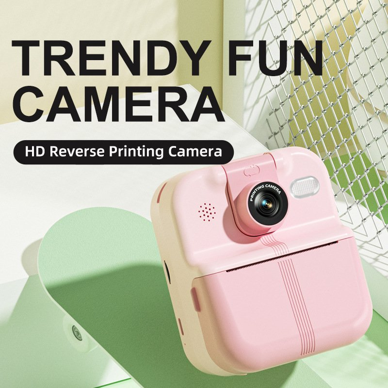 Camera Thermal Printing Mini Cartoon Digital Camera Gift