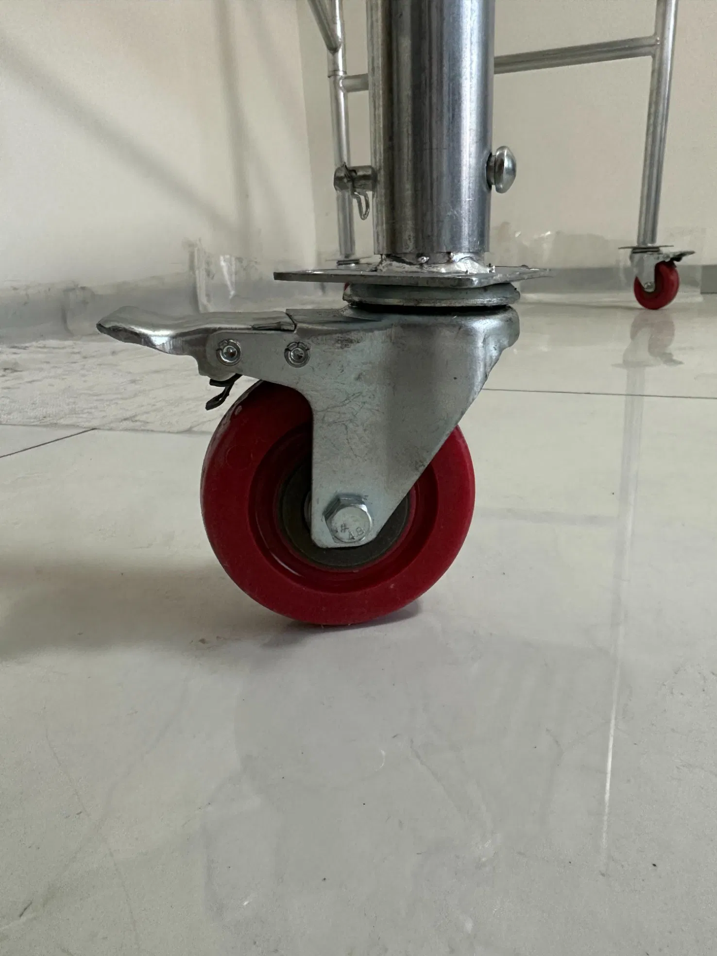 Heavy Duty Steel Caster Wheels for Mobile Scaffolding Construction Sale