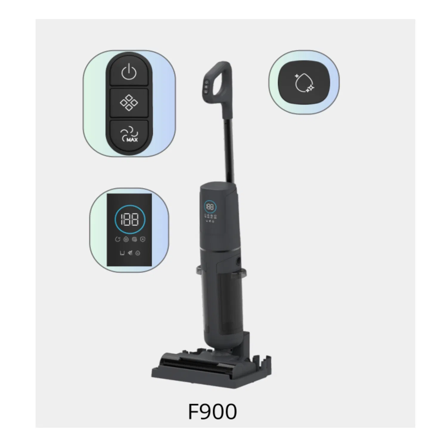 Cordless Wet Dry Vacuum Cleaner for Easy Mobility and Strong Suction