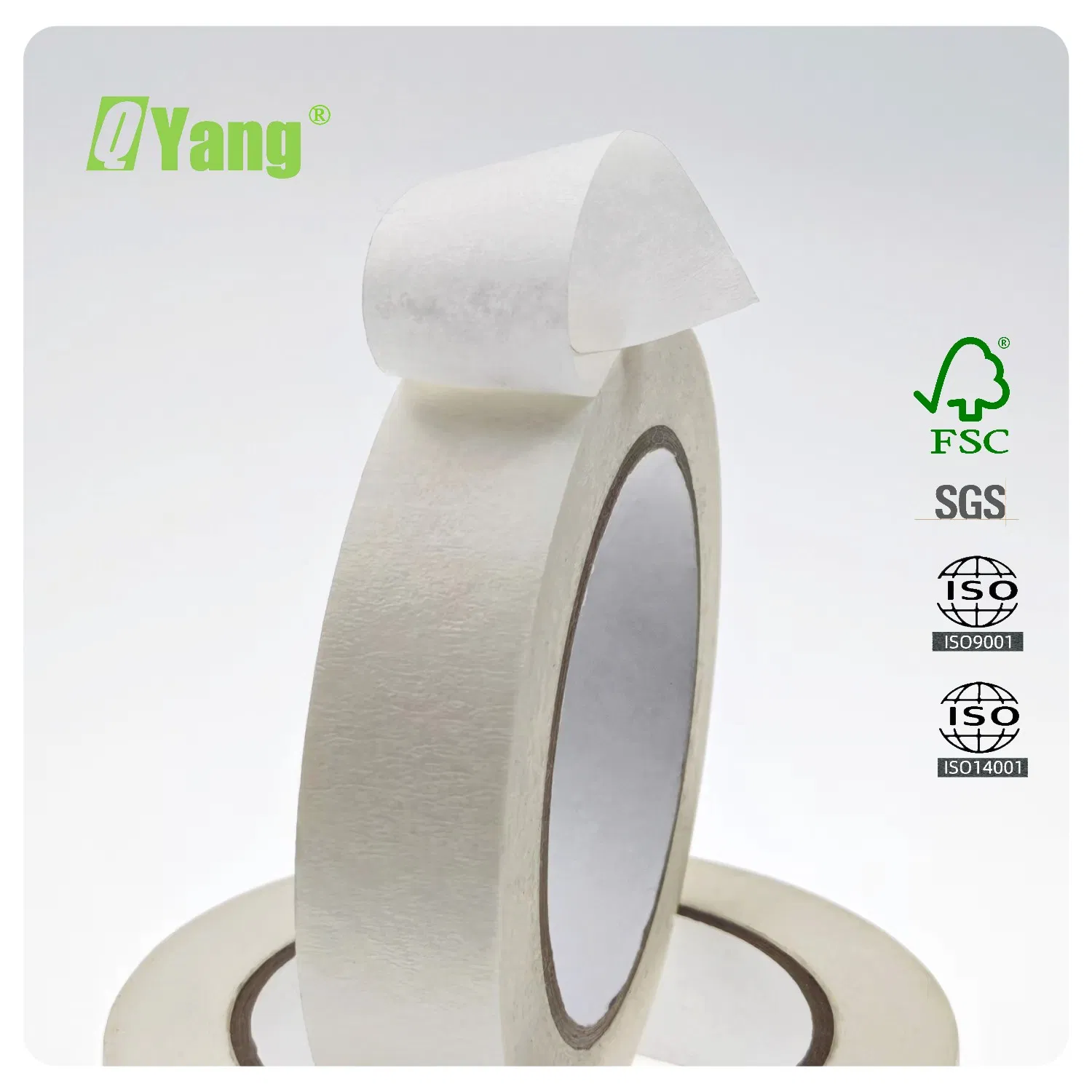 0.15mmx18mmx18mmulti Performances on Smooth Surfaces or Surfaces Masking Tape Factory Price