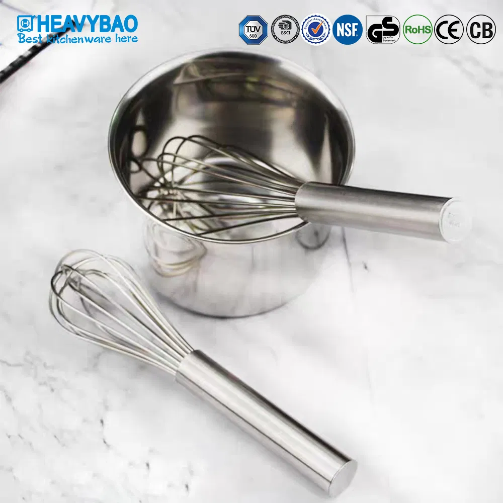 Венчик для яиц Heavybao с ручкой из нержавеющей стали
