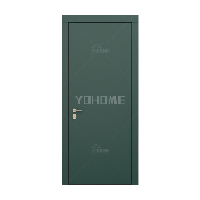 China Top Manufacturer Custom Interior Fireproof Wood Door Interior Home Door with Frame Solid Wood Custom Interior Doors Bedroom Interior Door