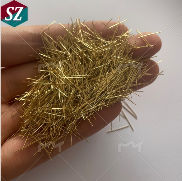 Micro Copper Coated Steel Fiber Glued Steel Fiber Copper Plating Steel Fiber