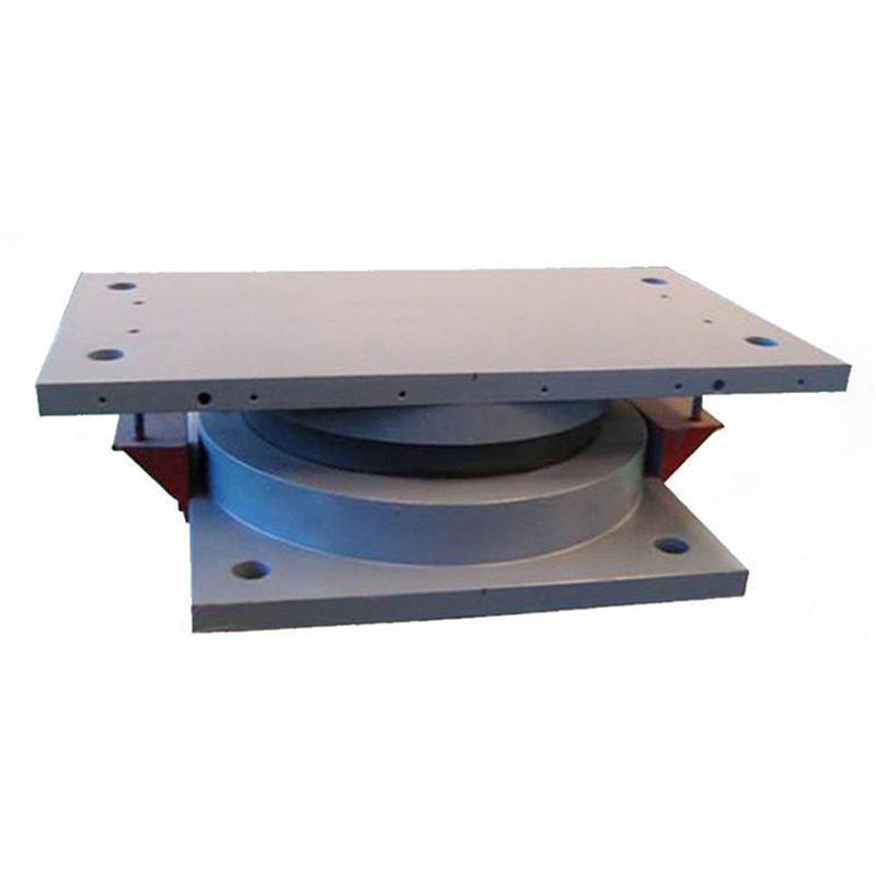 Seismic Isolation Basin with Bridge Building Pot Bearing