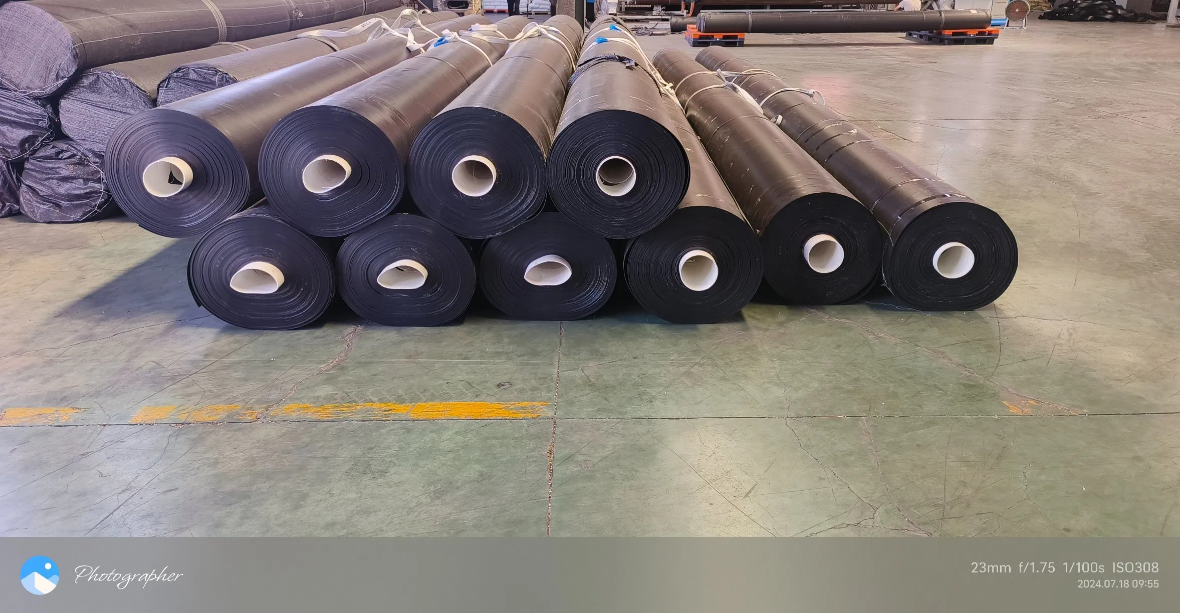 Hot Selling Durable LDPE LLDPE HDPE Smooth Surface Geomembrane Liner for Basement Waterproofing Foundation Protection