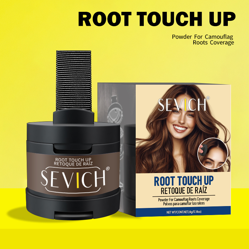 Root Cover up Hot Sale Custom Multi-Color Waterproof Hair Styling Hairline Powder