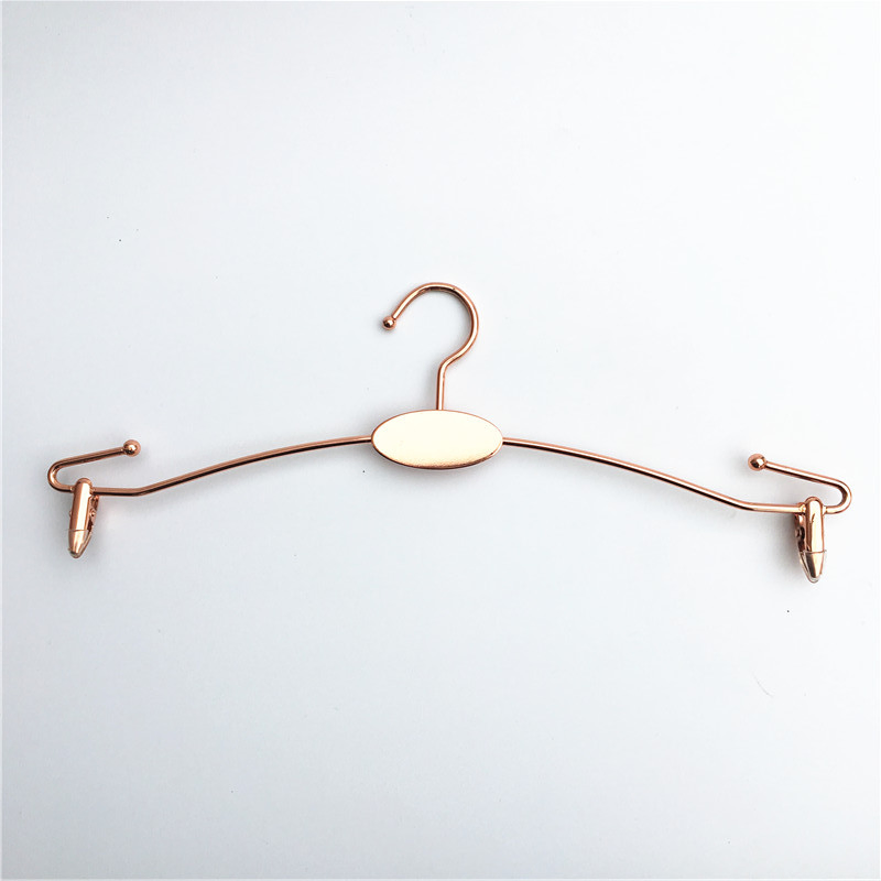 Shop Mini Custom Logo Branding Metal Bikini Lingerie Underwear Clip Hanger