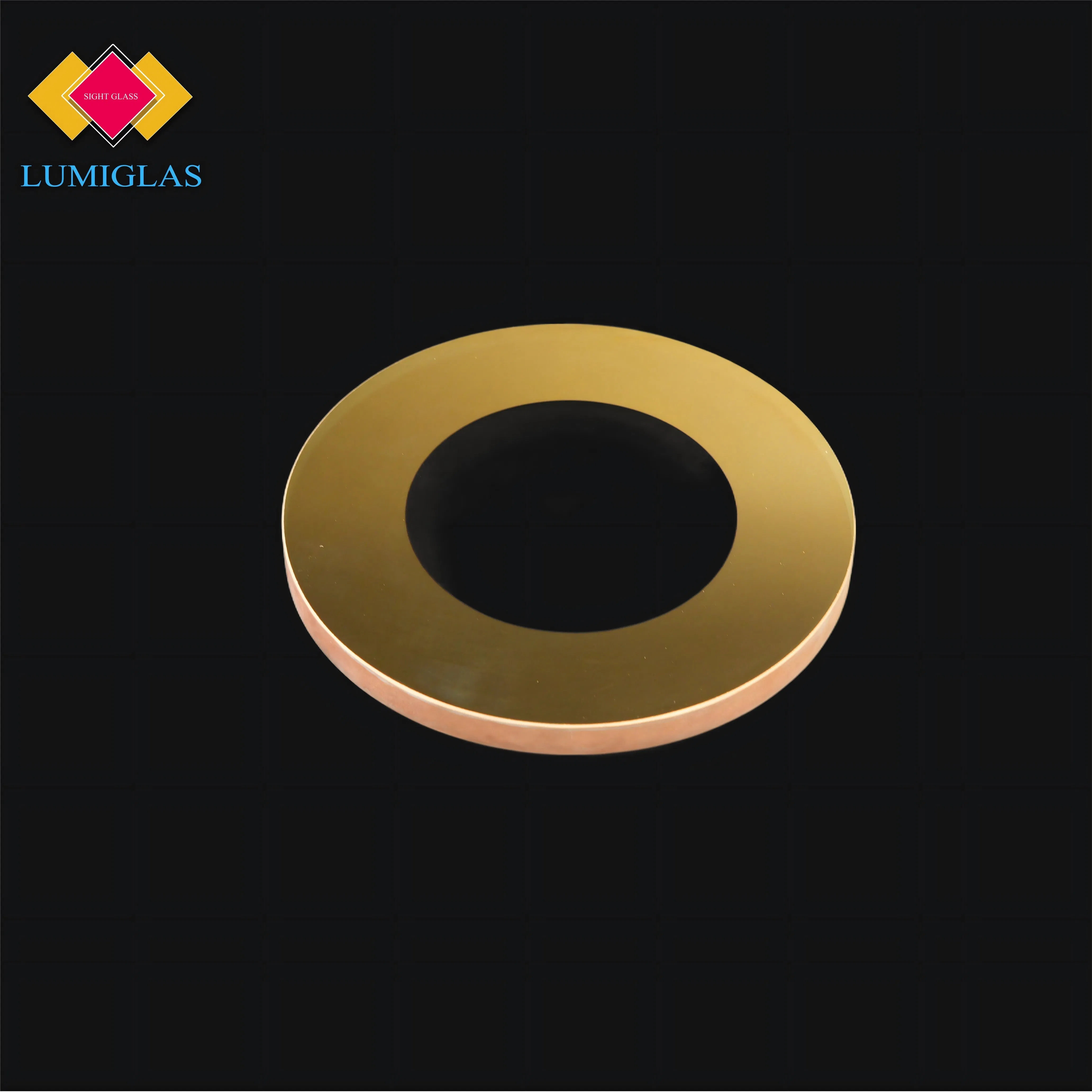 Elegant Gold-Plated Quartz Glass Decor for Modern Interiors