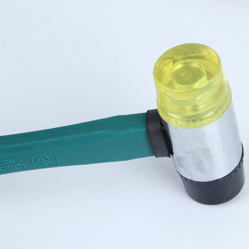 Hot Products Fiberglass Handle Rubber Mallet Hammer Plastic Rubber Hammer
