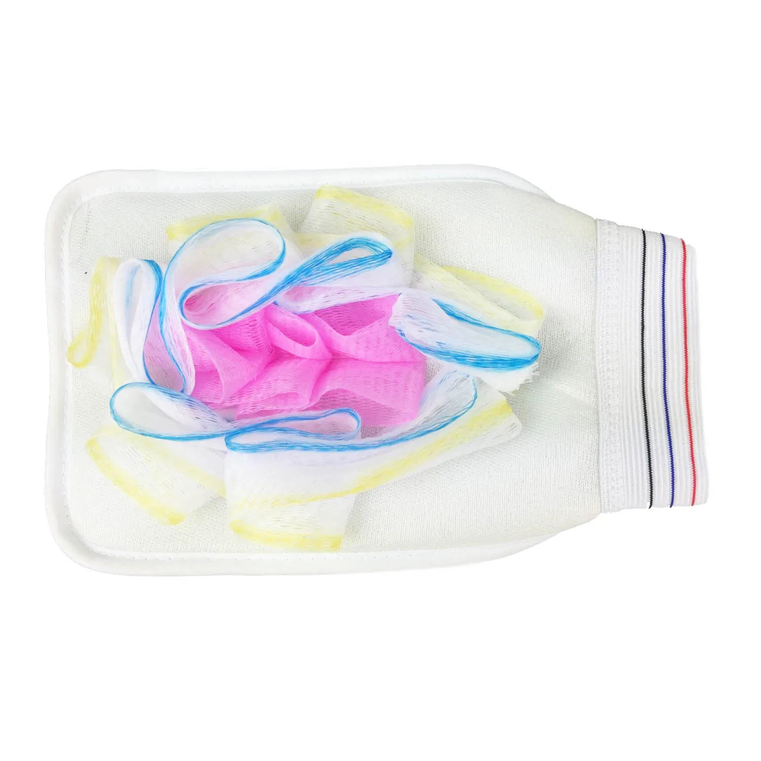 New Shower Bath Exfoliating Mitt Wash Skin SPA Bath Scrubber Kassa Glove