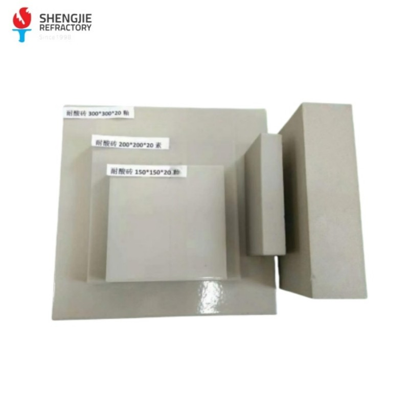 Кислотоупорный кирпич Shengjie из высокоглиноземистой глины
