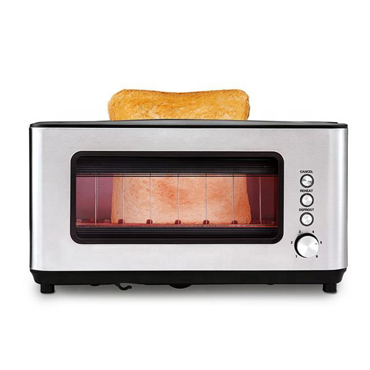 2 Slice Household Digital Bread Toaster with Indicate Light for Home Use