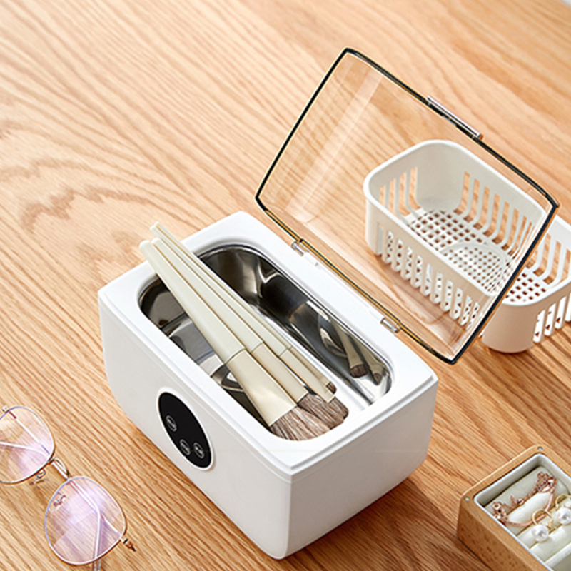 48kHz Mini Jewelry Ultrasonic Cleaner Machine for Glasses Rings