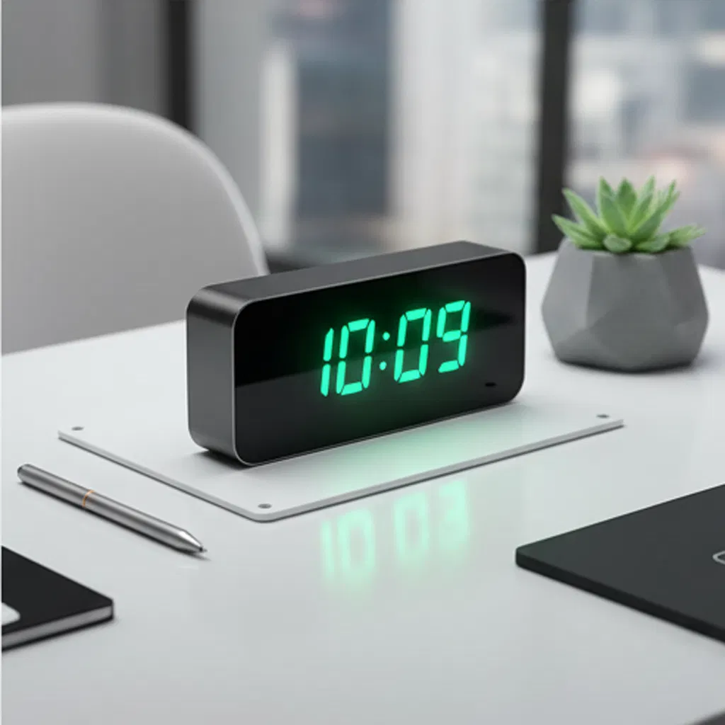 7mm 4-Digit 7-Segment LED Display, Yellow Green, Common Cathode
