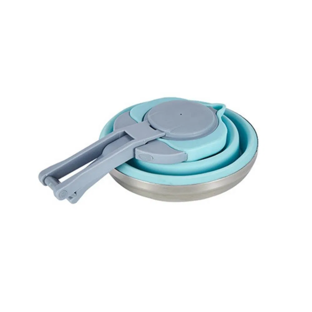 Hiking Camping and Indoor Foldable Silicone Kettle Boiled Water Ideal Wbb20011