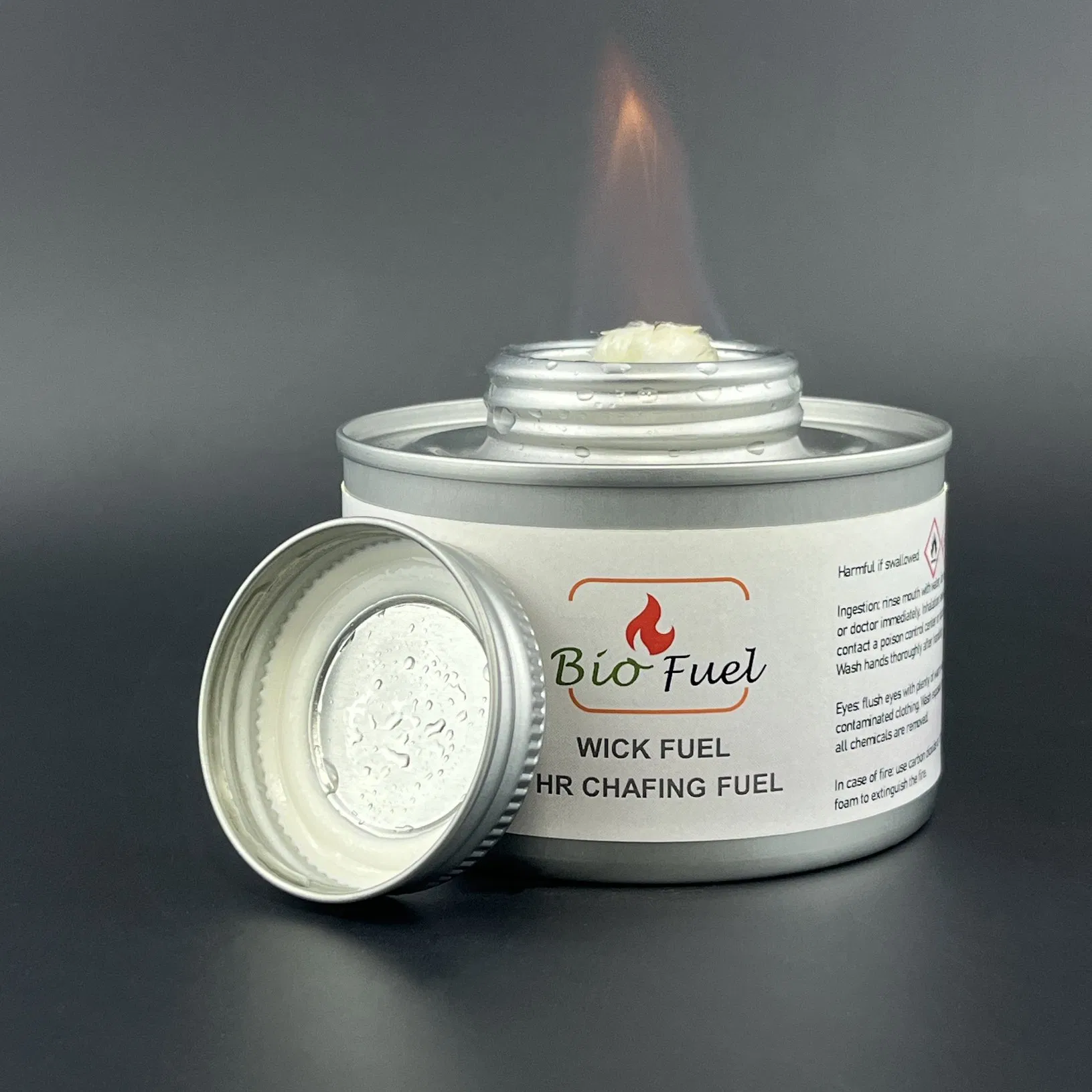 Liquid Chafing Fuel with Wick 4-Hour Durable and Efficient Wick Chafing Fuel