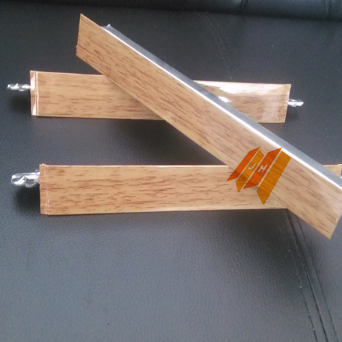 High Zinc Wooden Golden Colorful Ceiling T Bar