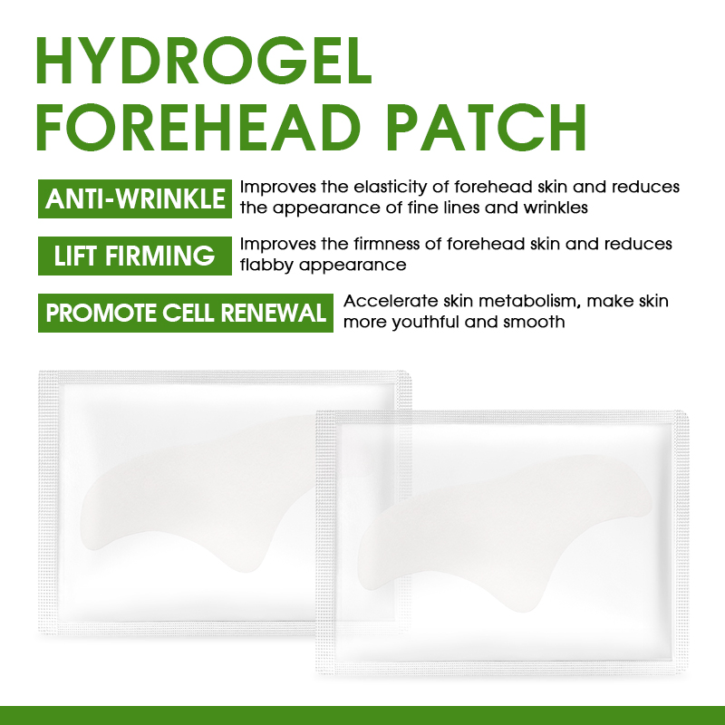 Forehead Wrinkle Patch Removal Lines Moisturizing Hydrogel Forehead Mask Organic