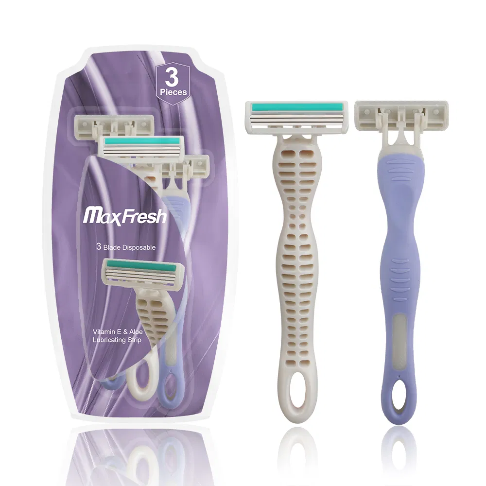 New Design Triple Blade Razor 3 Blade Disposable Shaving Razor for Men