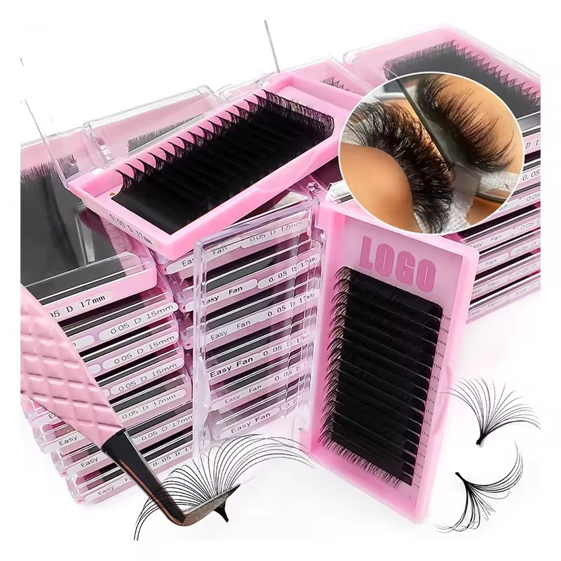 Individual Professional Lash Trays Vendor Matte Black Cashmere Lash Extensions Wholesale Premium Eyelash Extensions