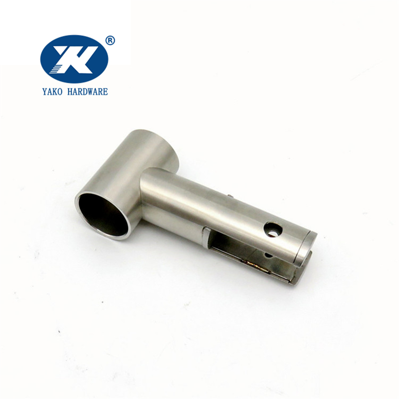 Washrooom Cubicle Toilet Partition Fittings Stainless Steel Tube Support