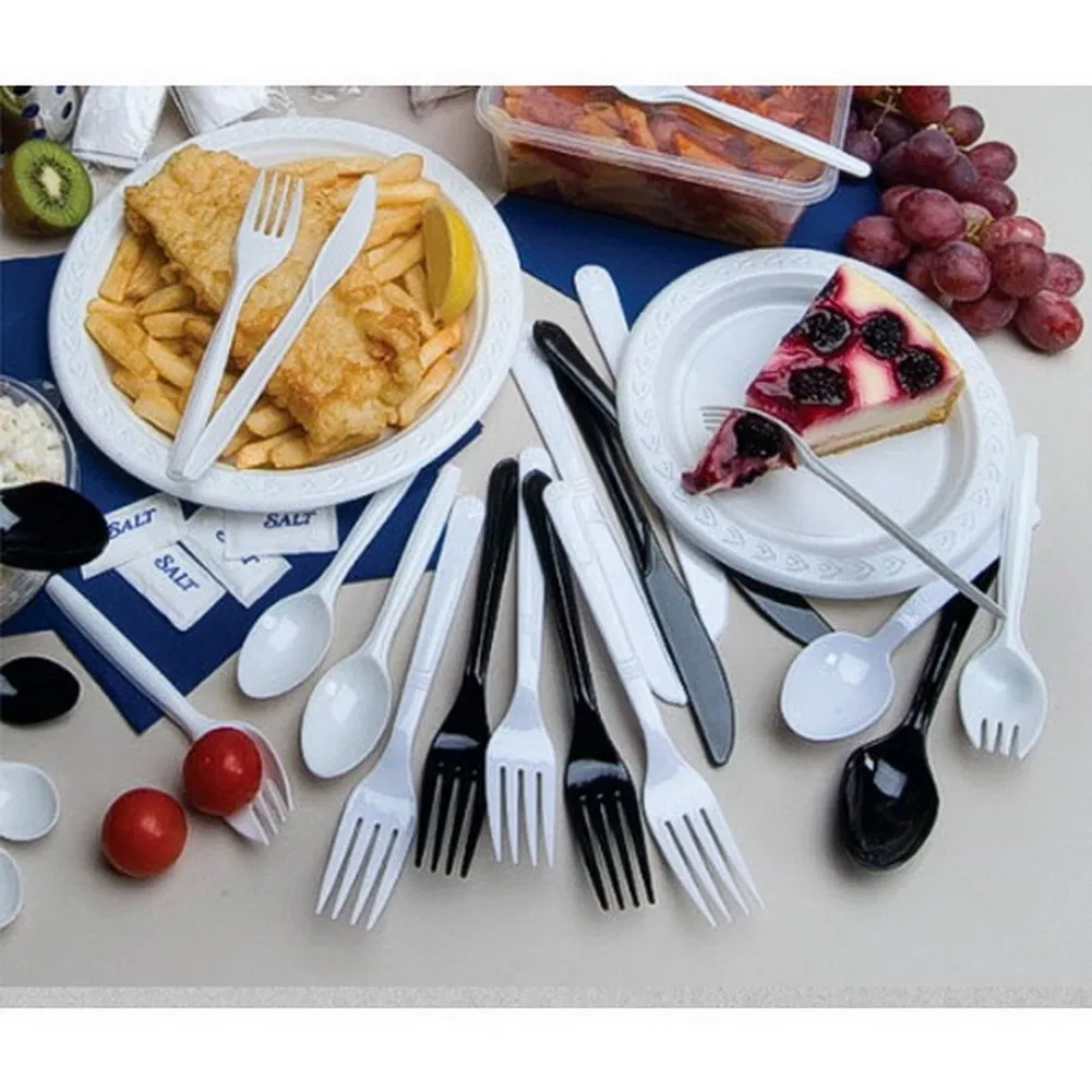 Disposable Plastic Fork Plastic Spoon Plastic Cutlery Set