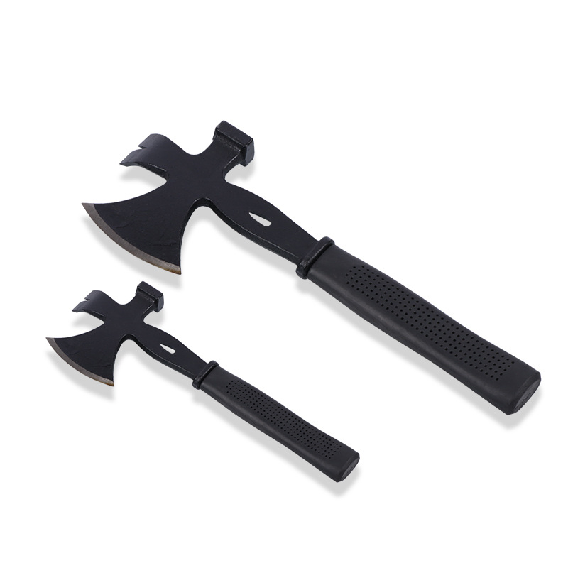 Multi-Purpose Fiberglass Handle Hatchet Survival Camping Garden Special-Shaped Axe for Home and Outdoor