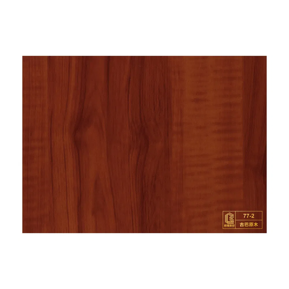 Anti-Static Natural PVC Wood Grain Decorative Film for Flooring