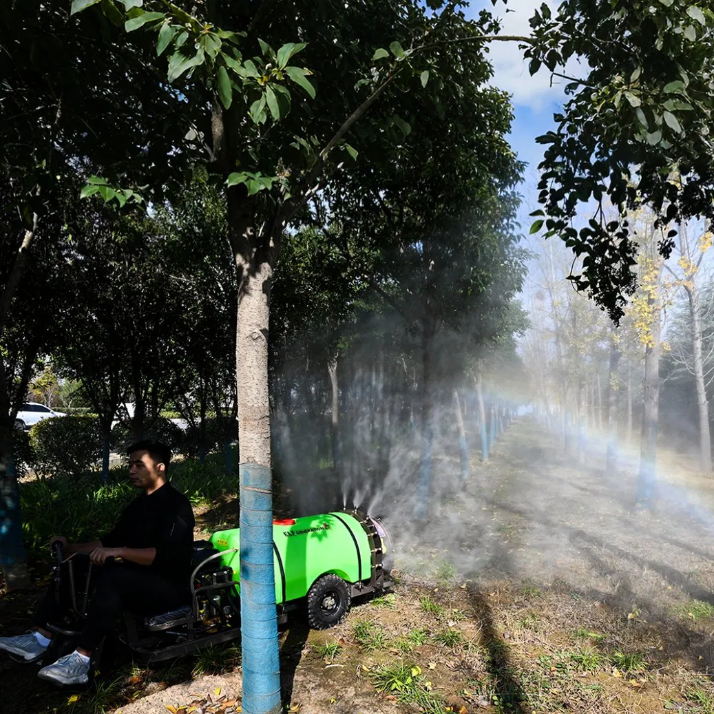 160L Pesticide Sprayer Wheelbarrow Portable Farmland Agricultural Use Riding Self Propelled Gasoline Engine Power Sprayer