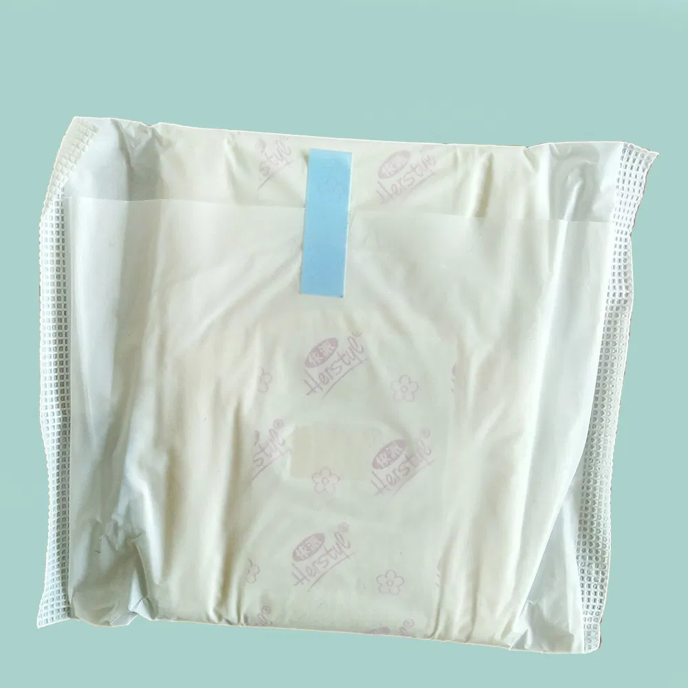 Cotton Herble Anion Function Sheet Functional Blue Green Chip Perfume Scented Magnetic Biodegradable Sanitary Napkins