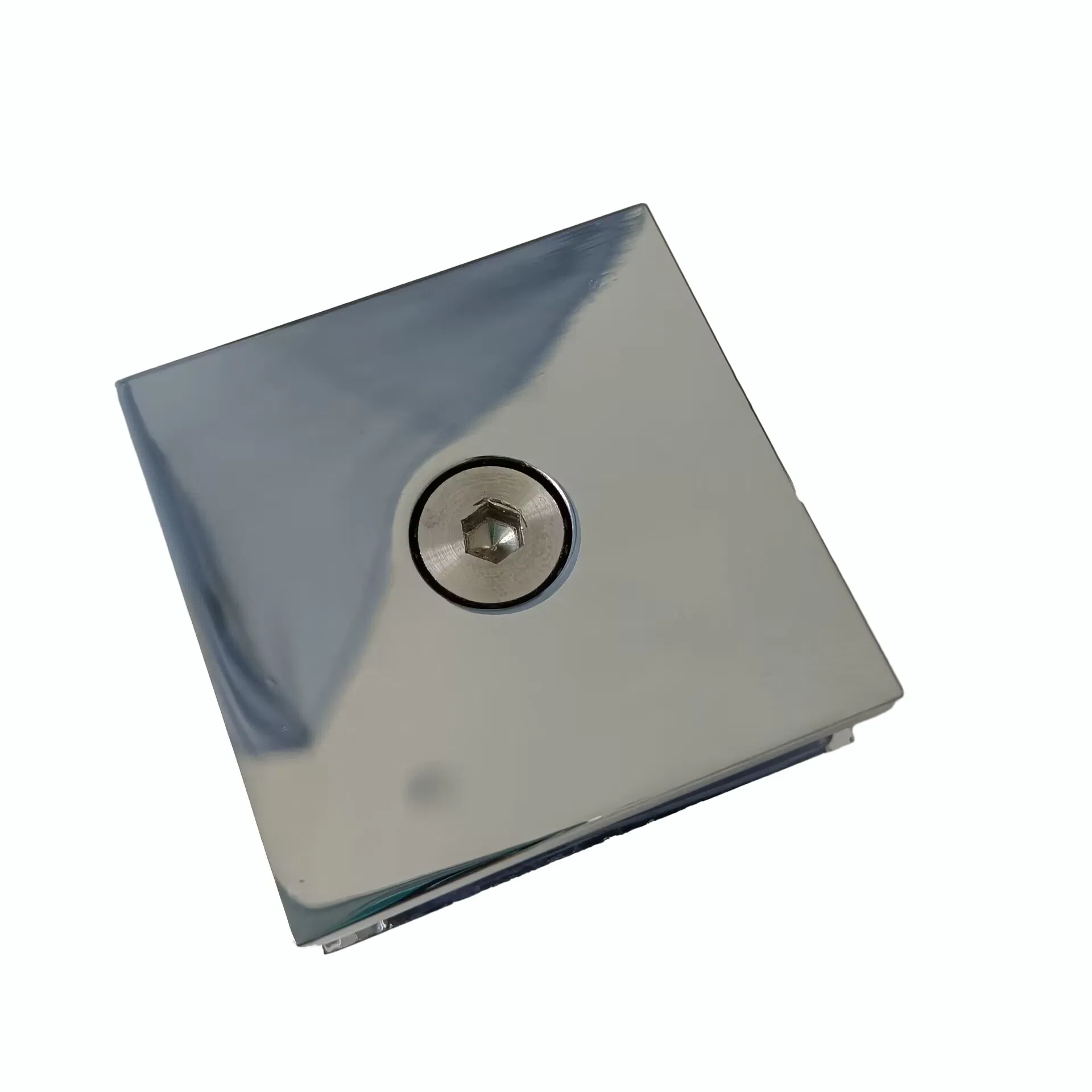 Stainless Steel Shower Glass Door Clip Screen Wall Connector Fitting Glass Clamp