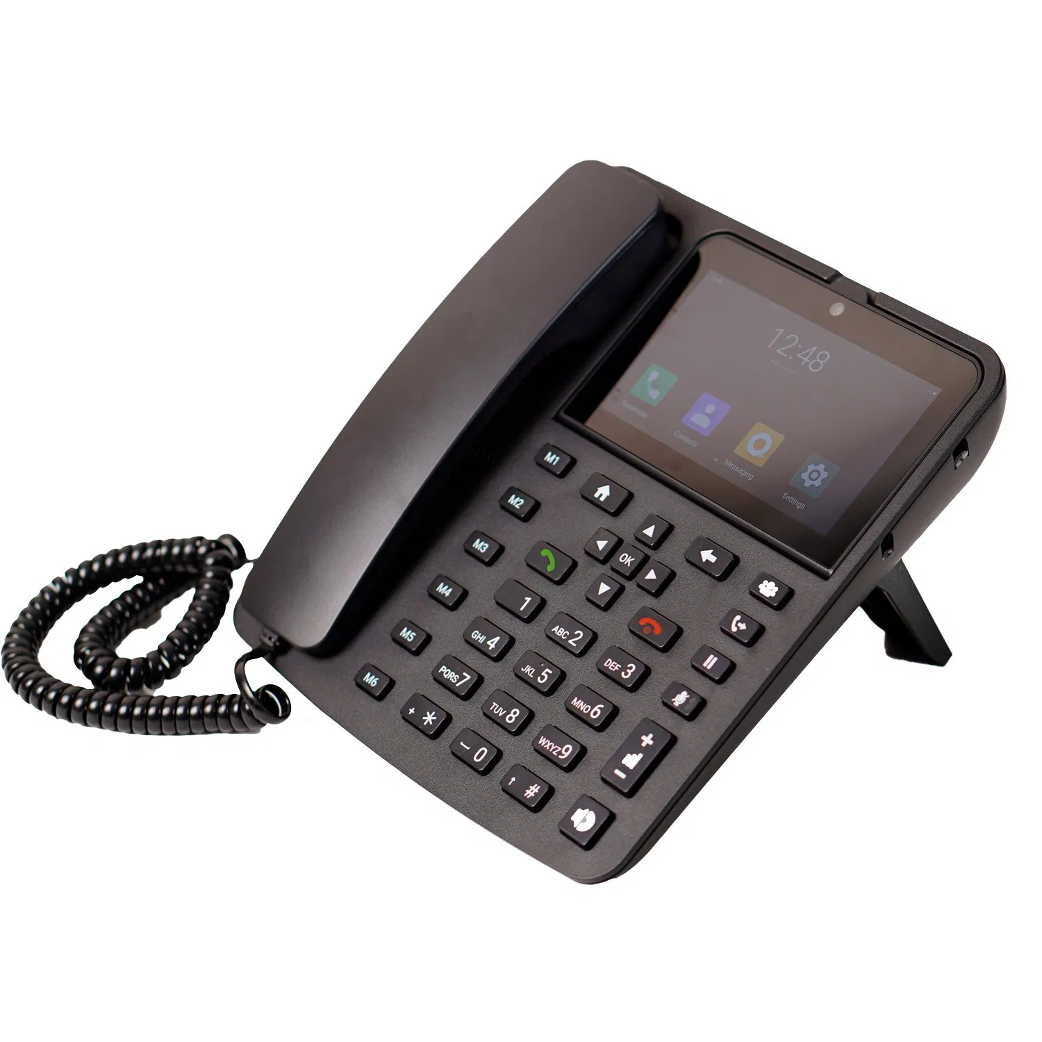 SIM Card Desk Telephone with WiFi Hotspot and SMS Redial Feature