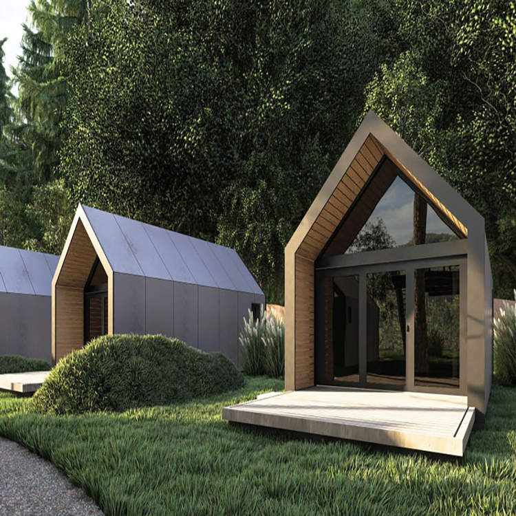 Light Steel Prefab Building Tiny House Camping Cabin