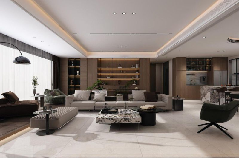 Luxury Large Format Porcelain Tile Glossy Sintered Stone 1200X1200 Flooring and Wall Porcelain Slab Tile for Hotel