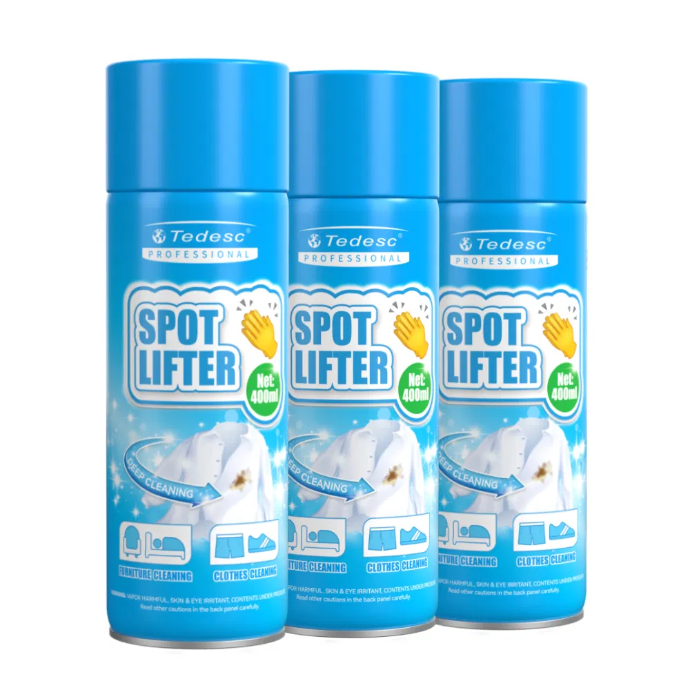 Dry White Powdered Aerosol Stain Remover Spot Remover Aerosol Stain Lifter