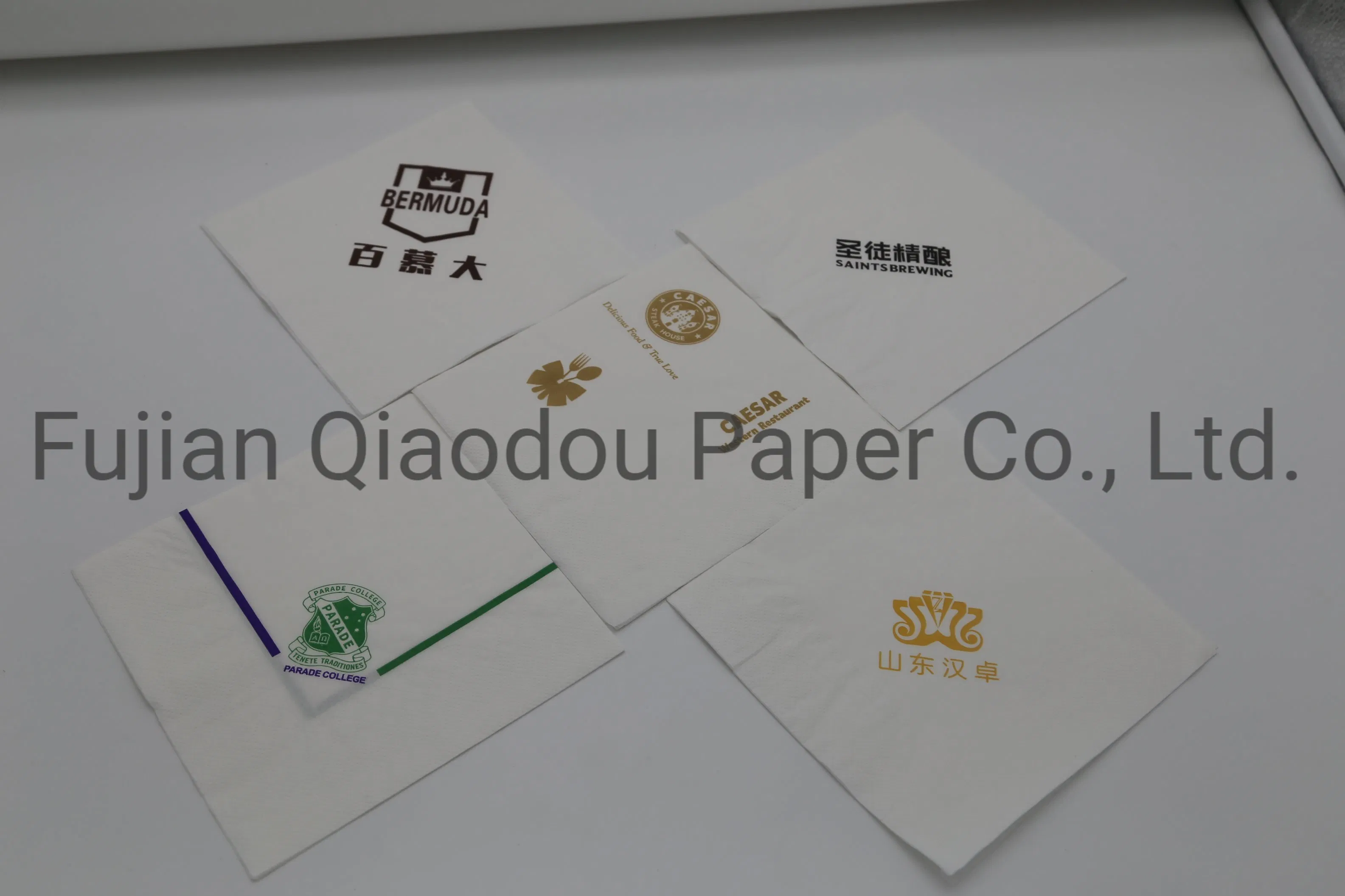 Qiaodou Hot Sale Manufacture Factory Custome Napkin Paper Napkins Serviettes