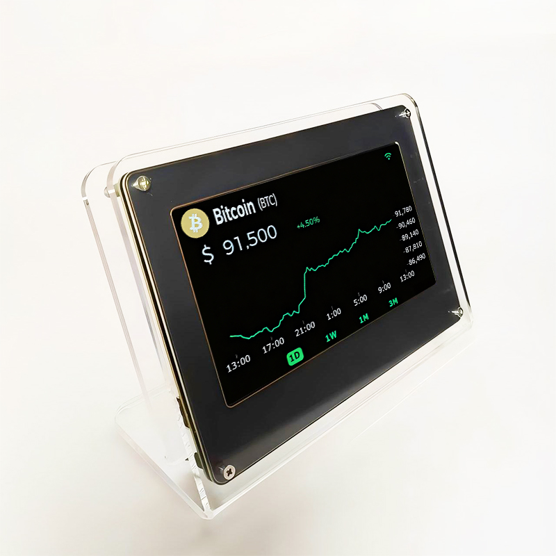 7-Inch Factory Direct Sale 7 Inch Currency Digital Calendar Day Clock HD Display Wall Calendar Alarm Digital Frame Photo and Video No Battery Required, OEM/ODM