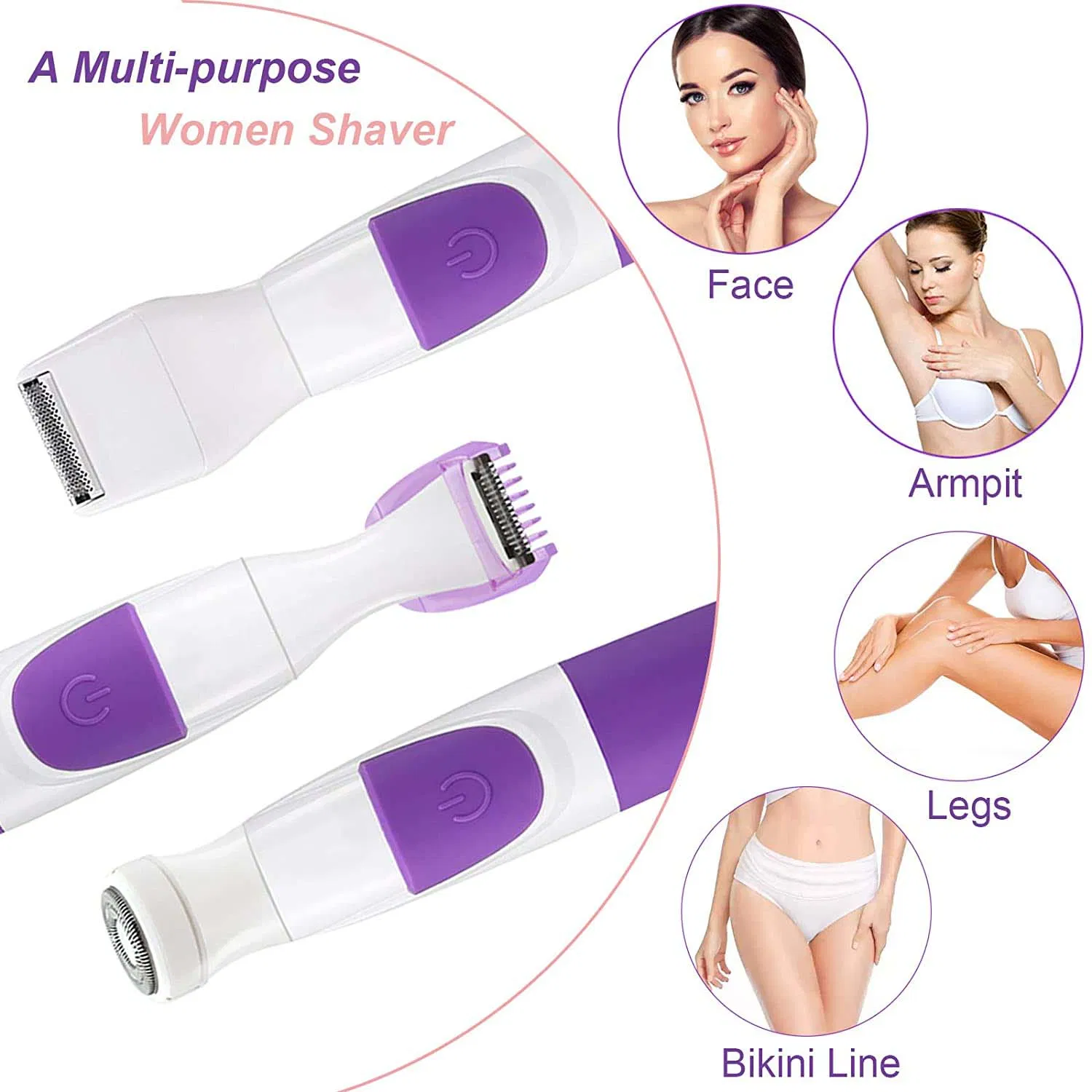 Multi Functional Lady Hair Trimmer