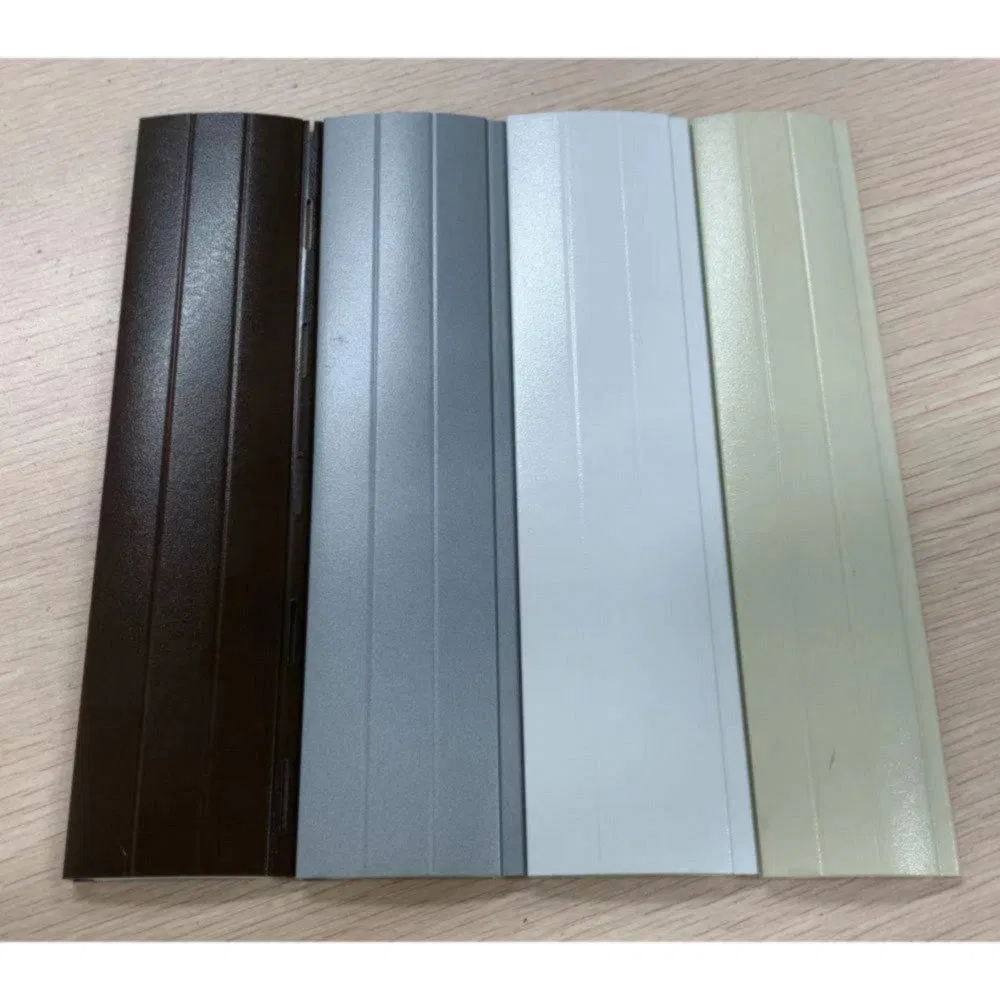 High Load-Bearing Capacity Aluminum-Alloy Roller Shutter PU Foam Filling Slat for Guesthouses