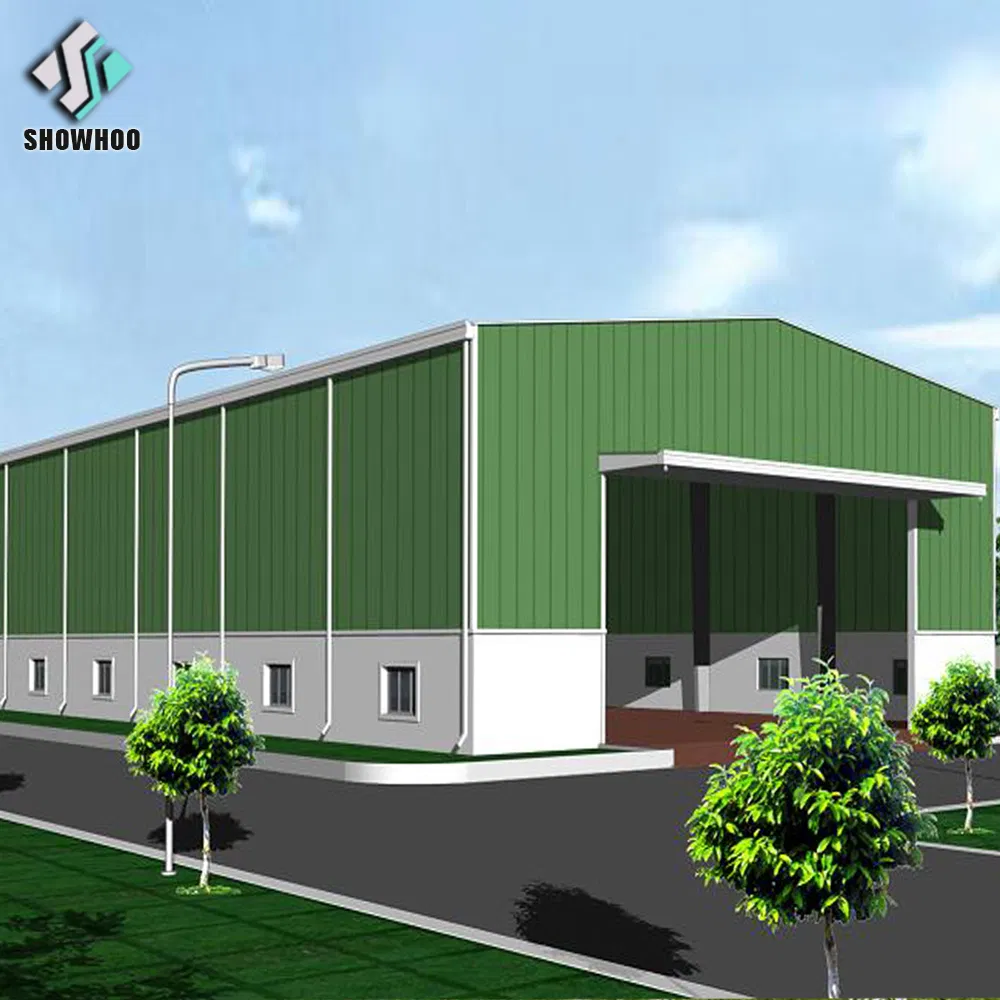 High Quality New Design Commercial and Industrial Prefabricated Storage Shed Warehouse Building