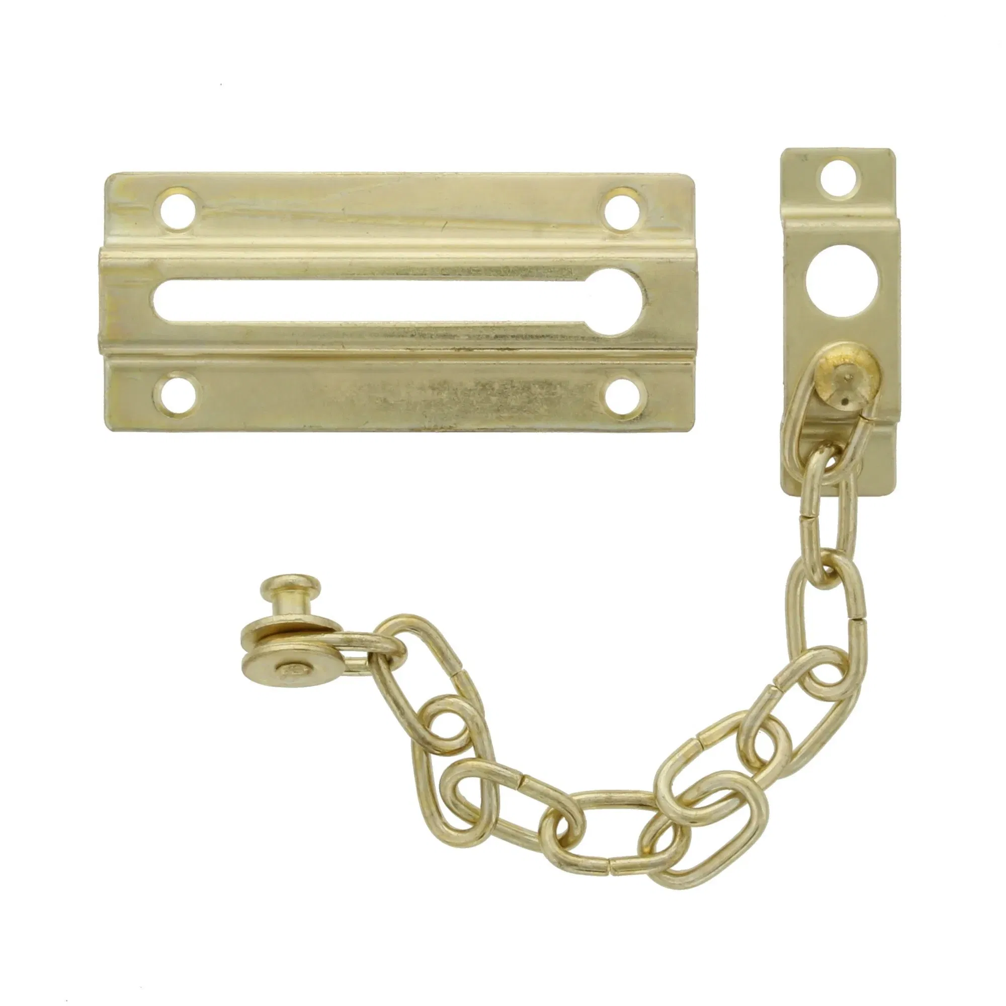 Home Hardware 4-1/2 in. Chain Door Guard, Brass Plated